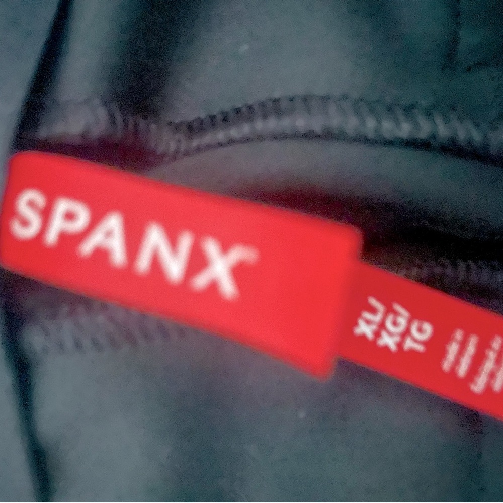 Spanx faux leather boot cut pants